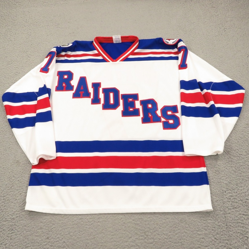 Reston Raiders Jersey Large Player Issue Joe Snively Virginia Sewn Authentic VTG